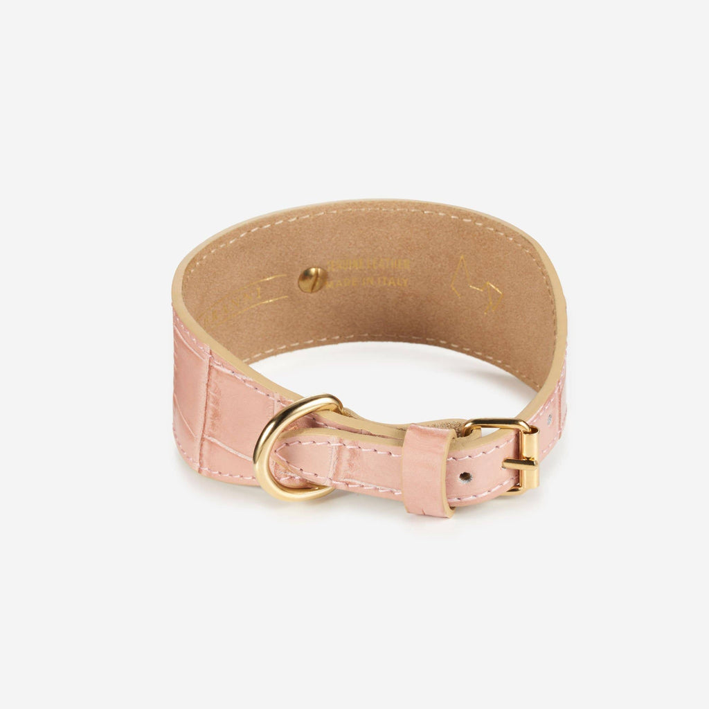 Duke Lia Dog Necklace Pink